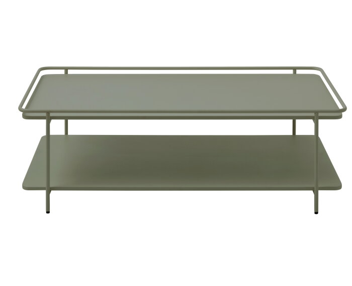 Salontafel Yuba metaal 55X110 CM - Olijfgroen