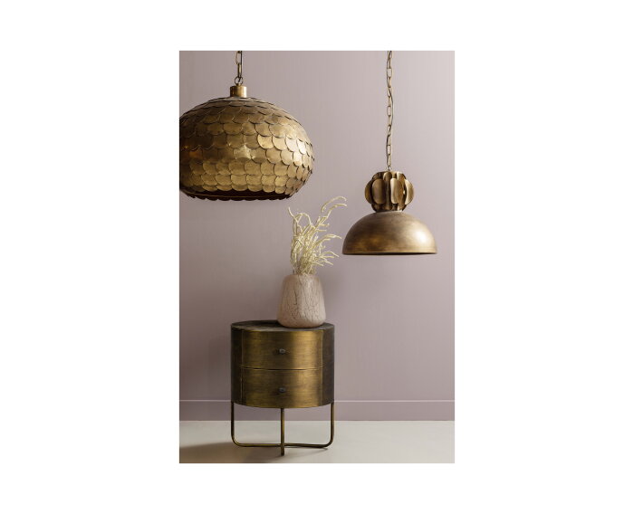 Shill Hanglamp Metaal Antique Brass - BePureHome