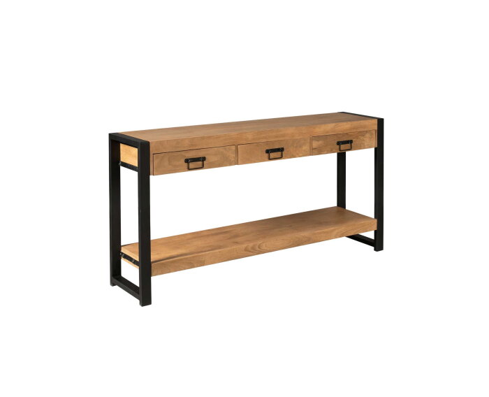 Sidetable Britt 150 cm mango metaal - Naturel | Meubelplaats