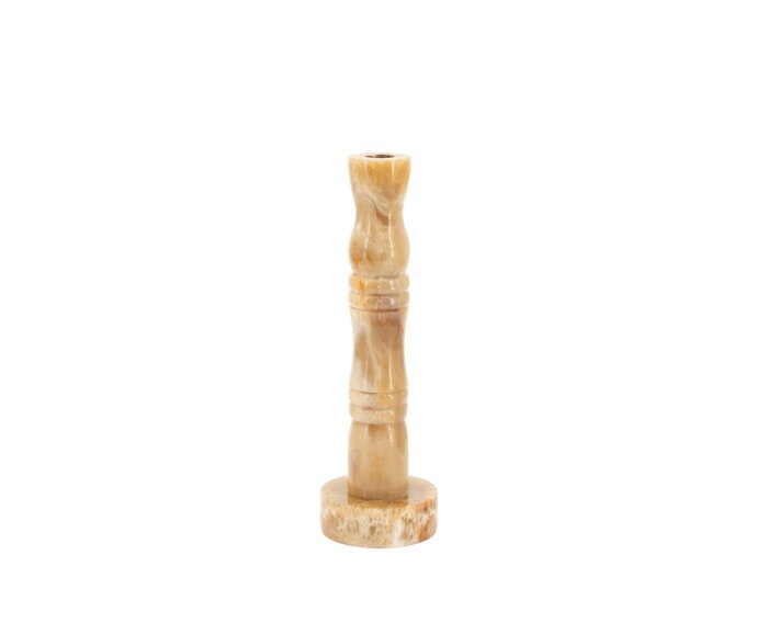 Candle holder Marlie small - bruin | BY-BOO