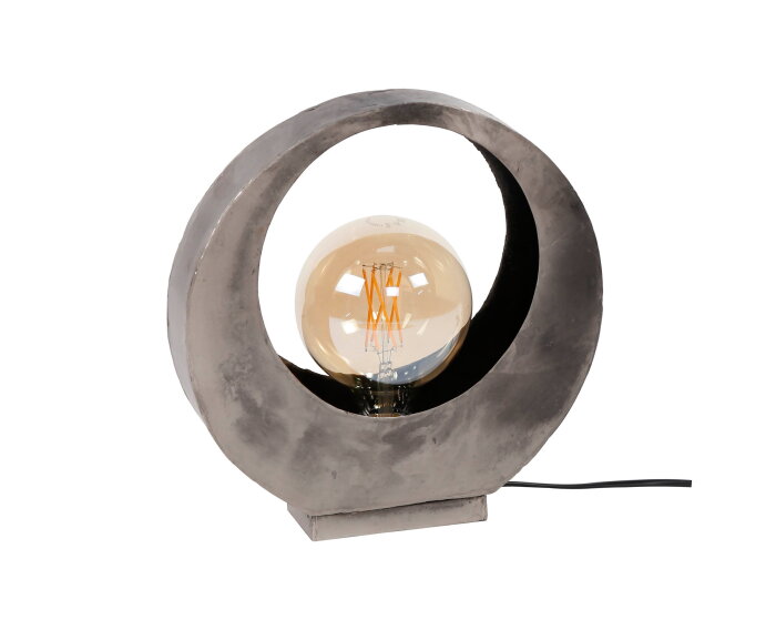 Tafellamp full moon - Oud zilver