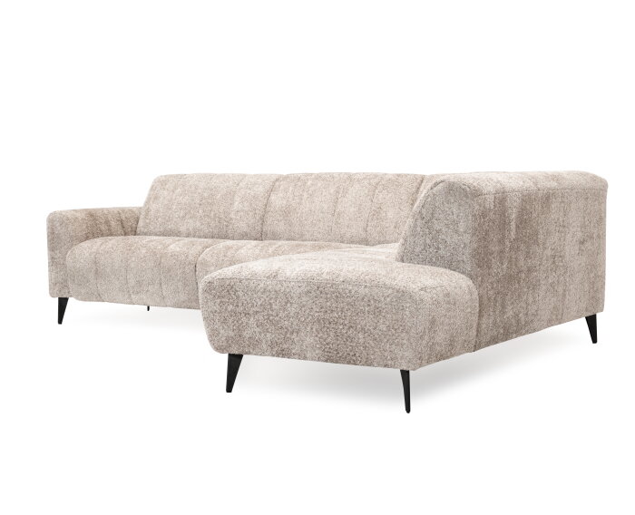 Hoekbank Bergen - Venga Taupe - 297x213 cm