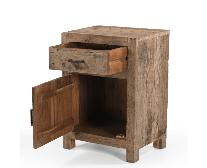 Nachtkastje Roots  1 lade en deur links