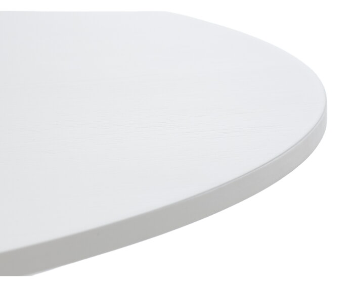 Eettafel Nola ovaal 180 cm eikenhout - wit