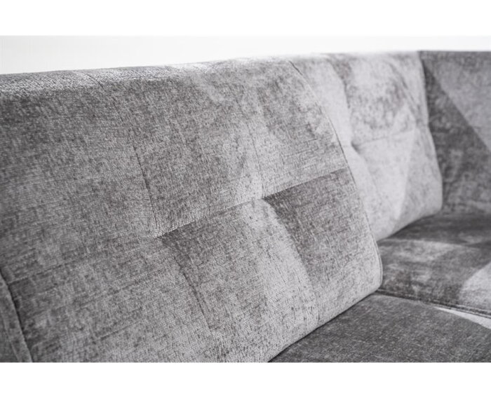 SEVN Milou modulaire hoekbank - U-bank Genesis Iron - 378x241 cm - zelf samen te stellen