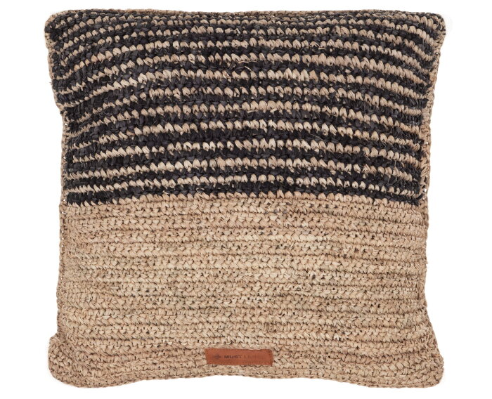 Cushion Toulon square - ORDER by 4 pcs,50x50 cm, palmblad