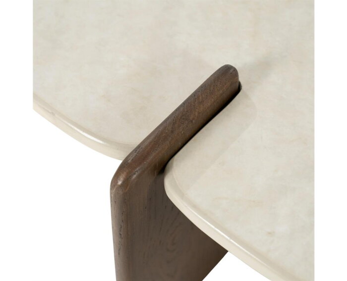 Salontafel Filou 80x80cm - bruin | Eleonora