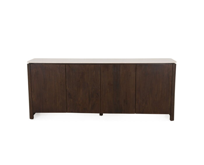 Bovenblad Dressoir Dallas Beige Marmer 210 cm