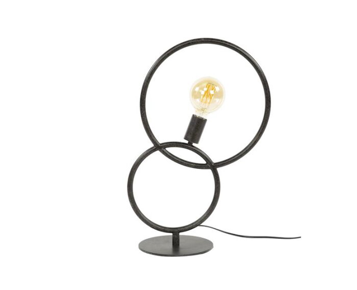 Tafellamp 1L loop - Artic zwart
