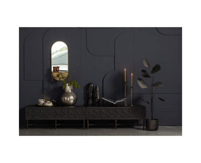 Chandler Kaarsenstandaard Metaal Antique Brass 39cm - BePureHome