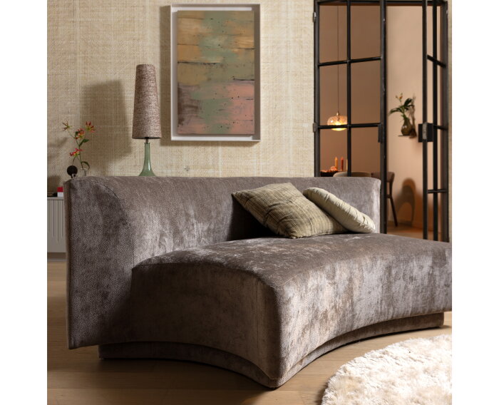 POPULAR 2-ZITS BANKJE TAUPE - BePureHome