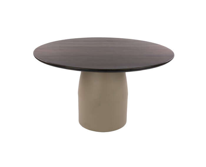 Eettafel Dune rond &Oslash;130 - Beige