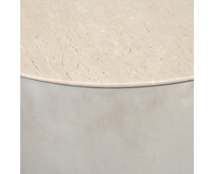 Salontafel Zeli Botticino marmer 45 cm