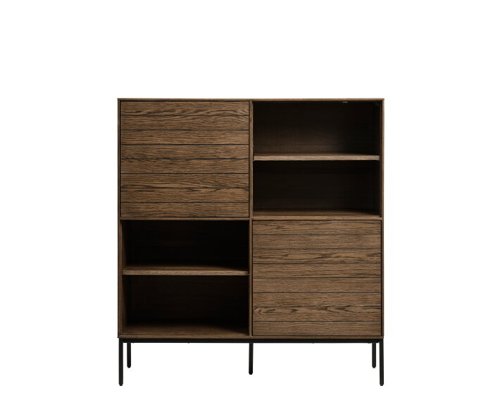 Opbergkast modica eiken 122x132 cm