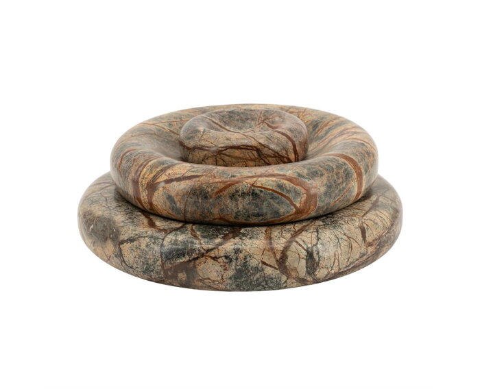 Bowl Donut extra small - bruin | BY-BOO