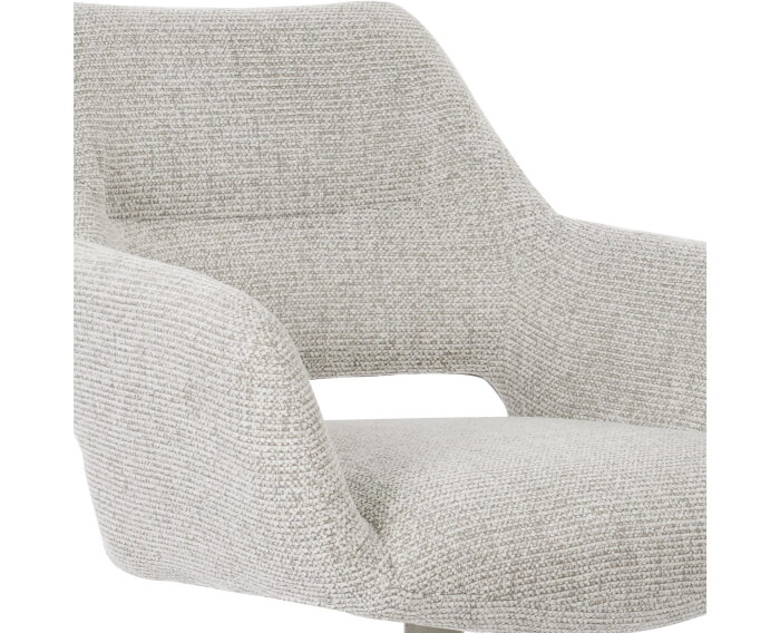 Draaibare eetkamerstoel Lux Beige