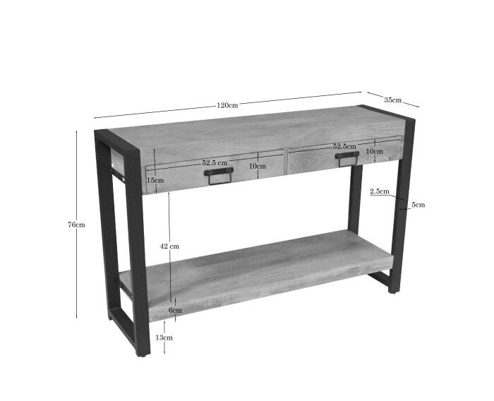 Sidetable Britt | 120 cm