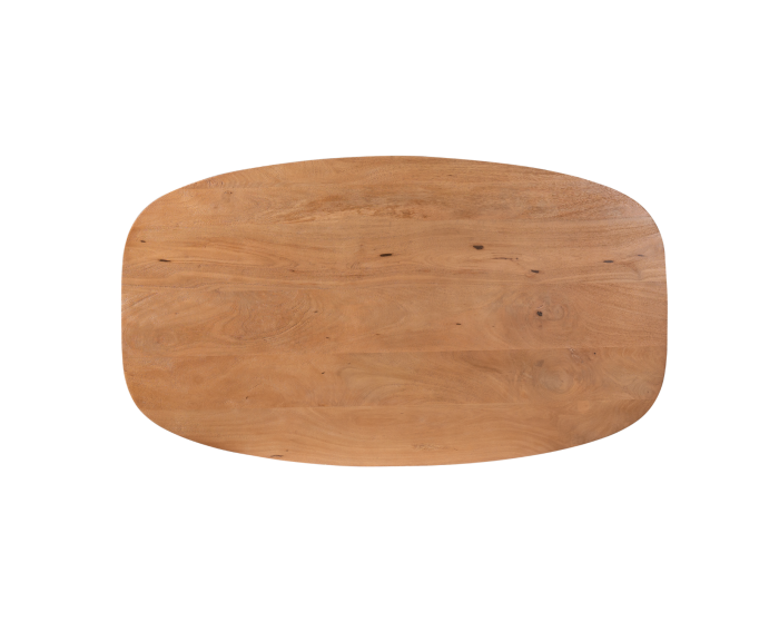 Eettafel Madison Naturel | 160 cm | Deens ovaal