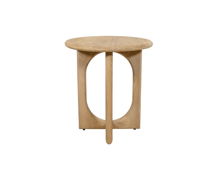 Salontafel Zodiac rond acacia Ø50 cm - Naturel