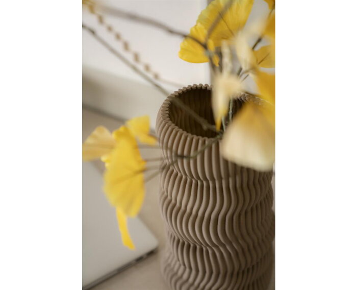 Vase Mae small - beige | BY-BOO