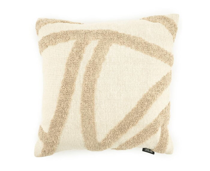Pillow Majani 45x45cm - taupe | BY-BOO