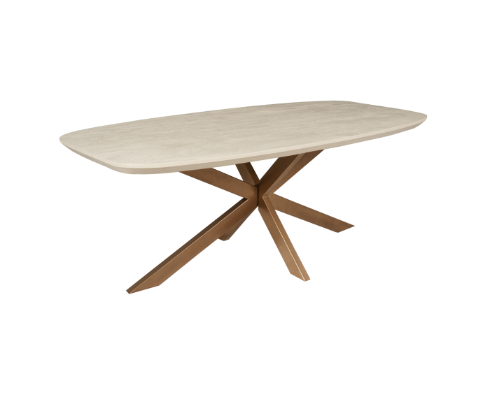 Eettafel Madison Sand | 160 cm | Deens Ovaal