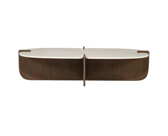 Salontafel Filou 130x70cm - bruin | Eleonora