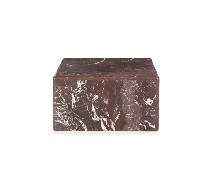 Coffee table Dice 60x60cm - rood | BY-BOO