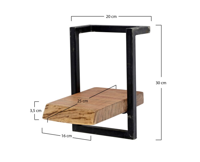 Wandplank Timber 20 cm