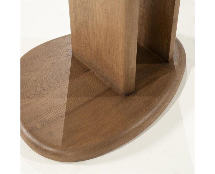 Bijzettafel Lori 46x35cm - lichtbruin | Eleonora