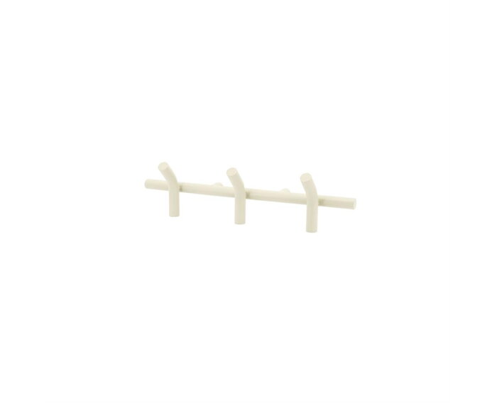 Wall coat rack Matto 3 53x23cm - beige | BY-BOO