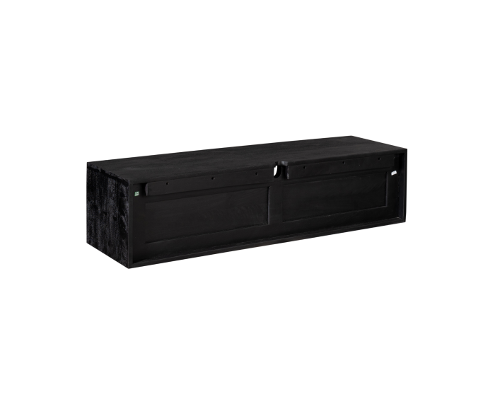 Zwevend tv meubel Ambiance Black | 120 cm