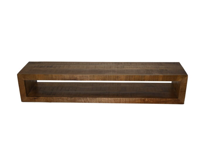 TV-Meubel - 160x35x30 - Naturel - Mangohout