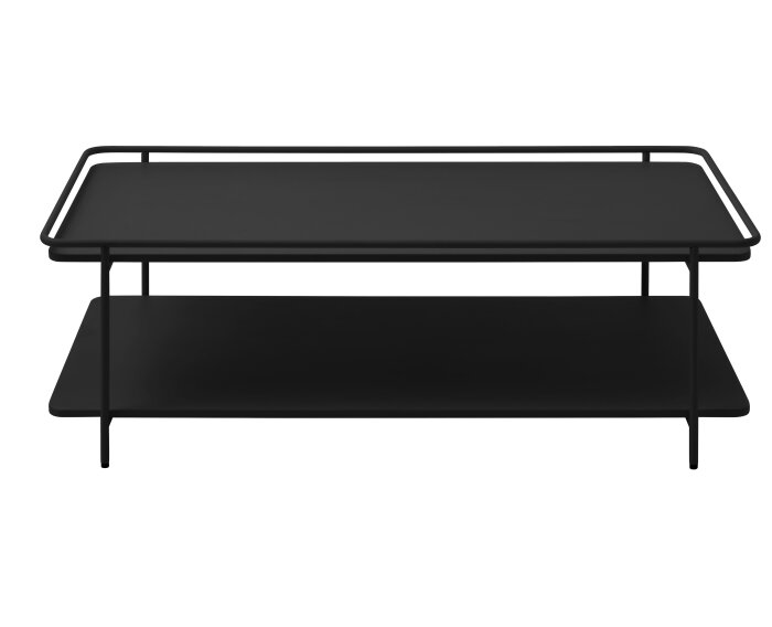 Salontafel Yuba metaal 55X110 CM - Zwart