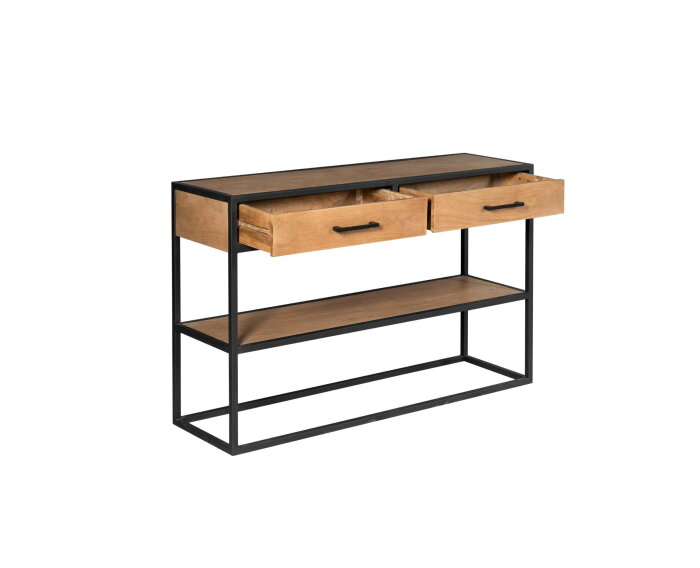 Sidetable Denver | Mangohout en metaal