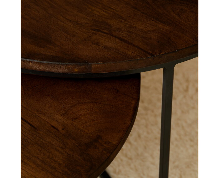 Salontafel Madison Brown | 70 cm | set van 2