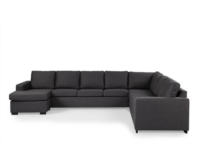 7 seater sofa CL L+R, fabric Inari 94, I230 antracite