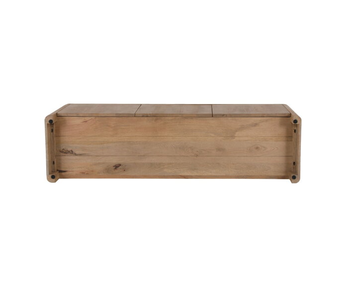 Tv meubel Dallas Naturel Mangohout 165 cm