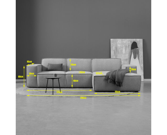 PLAY met chaise longue rechts - Tesla 2003