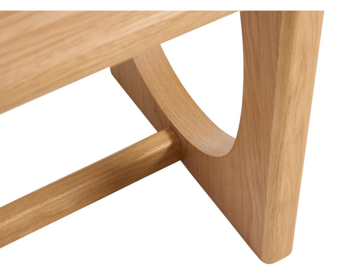 Eettafel Flow eikenhout 95x180 CM