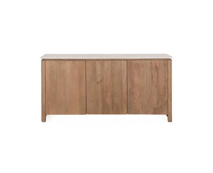 Kabinetkast Dallas Naturel Mangohout 55 cm