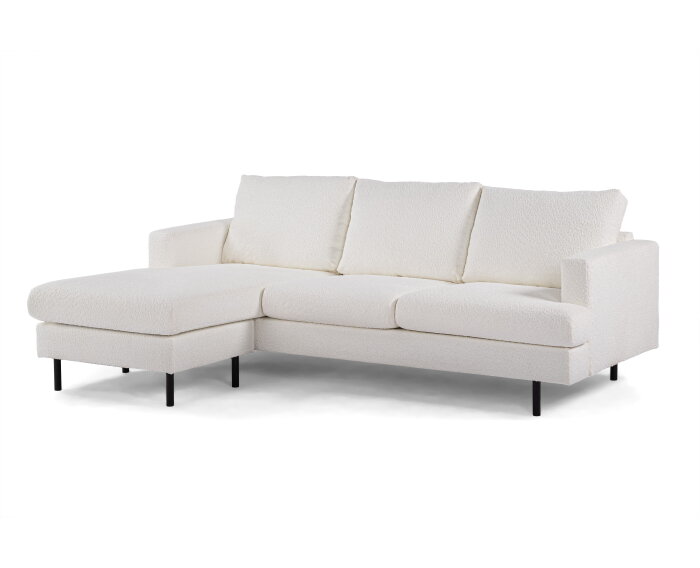 3 seater sofa CL L+R, fabric Abriamo, A920 natural