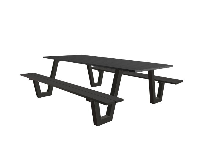 London alu picnicbench 180cm Anthra
