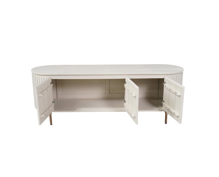 Tv meubel Solana Zand Mangohout 165 cm