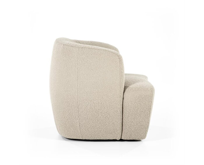 Fauteuil Charlotte - taupe | Eleonora