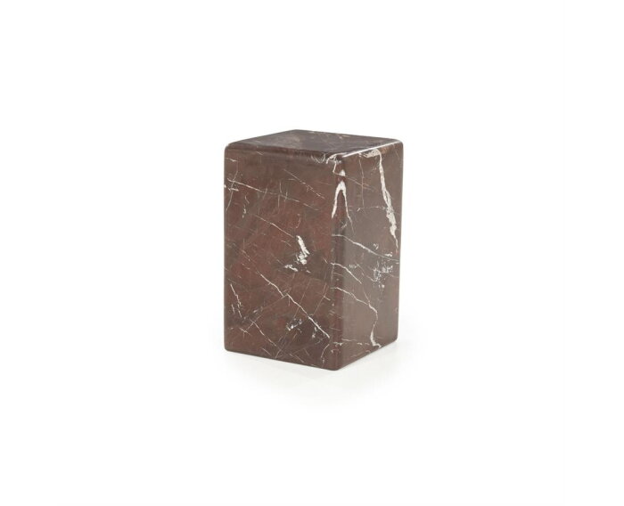 Side table Dice 30x30cm - rood | BY-BOO