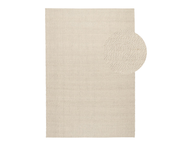 by fonQ Cozy Vloerkleed - Cr&egrave;me - Rechthoekig - 160 x 230 cm