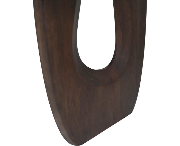 Eettafel Handai mangohout 200x100 cm - Walnoot