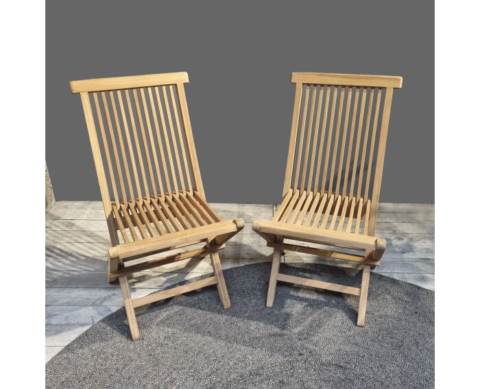 Folding Chair Garden 2 pieces a box