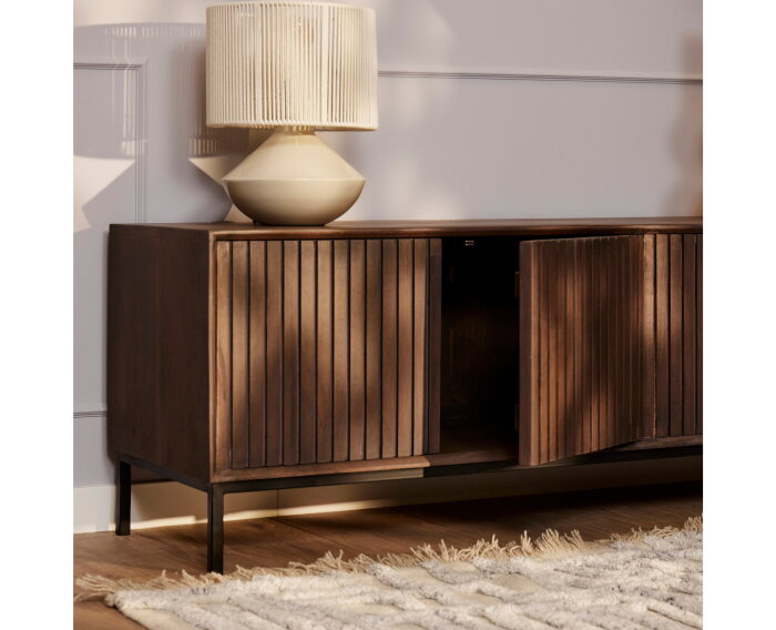 Tv meubel Madison Walnoot | 165 cm